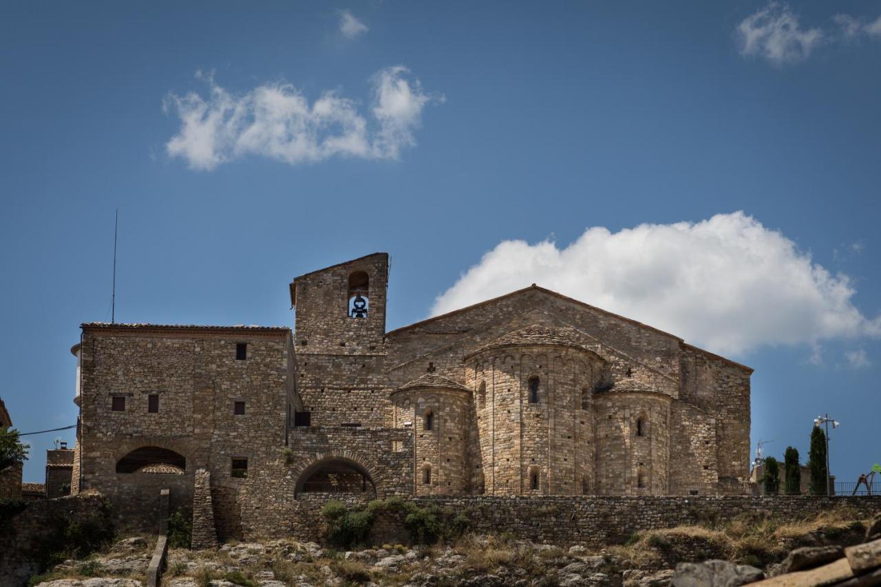 Hostal Centre Del Montsec Llimiana Exterior foto